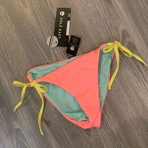 NWT Sole East reversible bikini bottom size XS